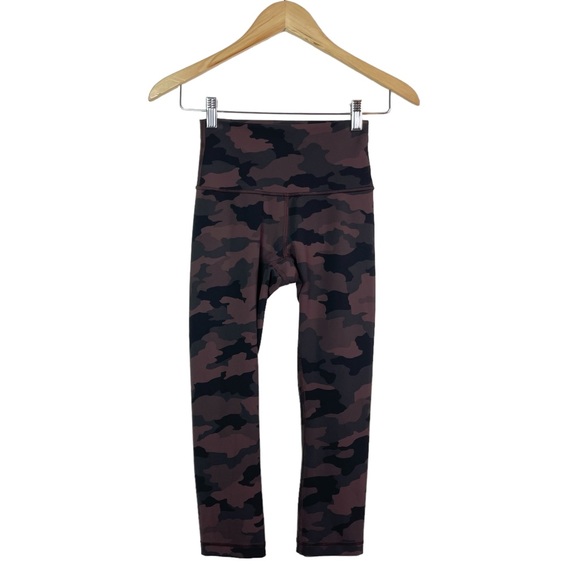 Lululemon Wunder Train High-Rise Crop 21"
Camo Brown Leggings W6BFBS 2020 Size 4 - Picture 2 of 15
